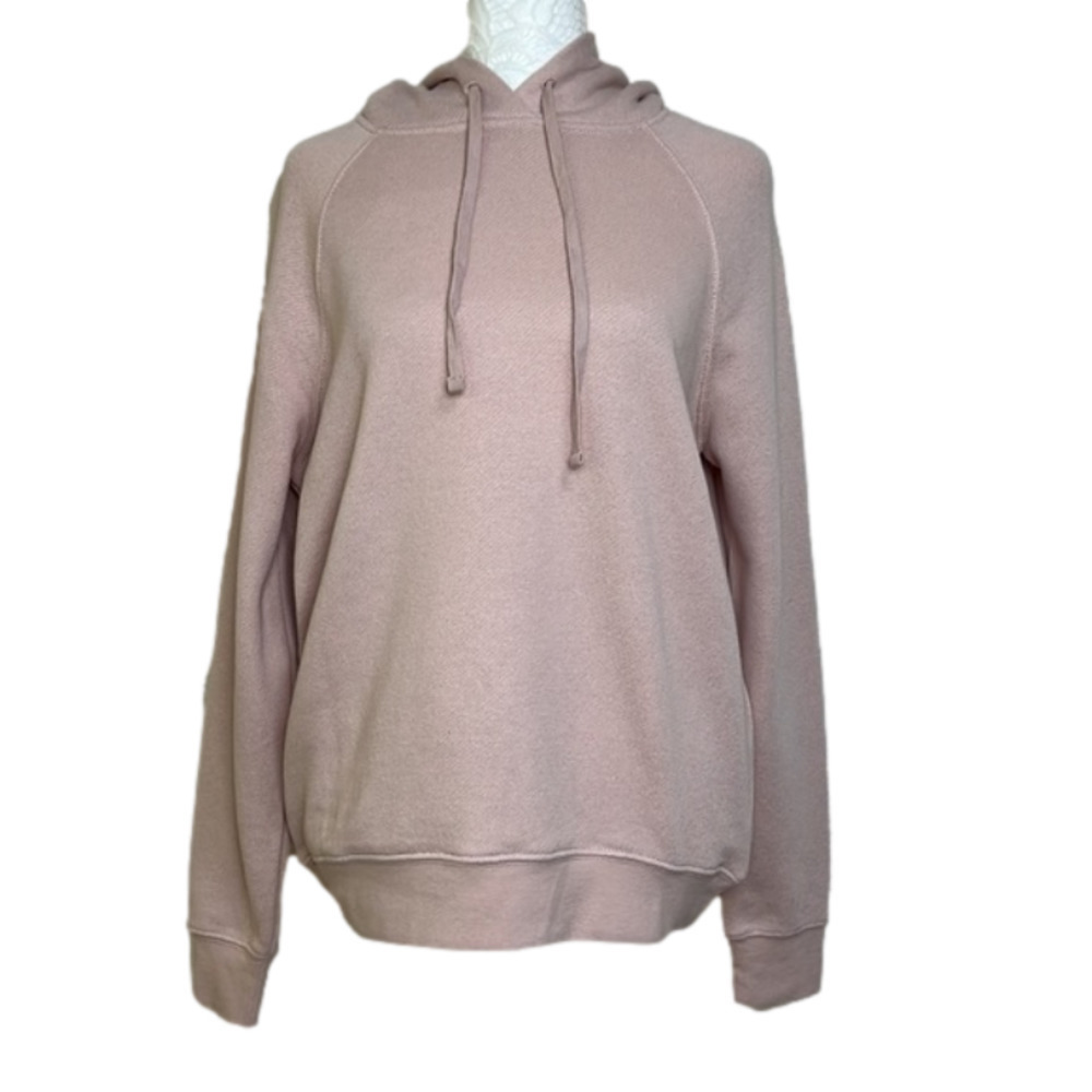 FOR THE REPUBLIC Light Blush Pink Pullover Hoodie Sweatshirt - Size XS, NWT - Picture 1 of 10